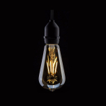 4w ST64 LED Dimmable Gold Tint Filament Lamp BC 64mm