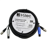 5m Combined XLR and Powercon Cable 