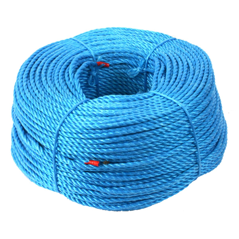 6mm Blue Polypropylene Rope 220m at Essential Supplies UK-01752