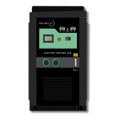 Twin 44kW & 150kW Ultra Rapid Floor Charger - 2x Type 2 & 2x CCS