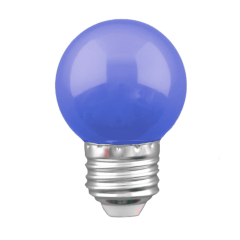 1w LED Festoon Golfball Blue BC - Shatterproof