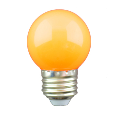 1w LED Festoon Golfball Orange ES - Shatterproof
