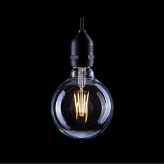 4W G80 LED Globe Filament Lamp ES 80mm