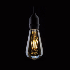 4w ST64 LED Dimmable Gold Tint Filament Lamp ES 64mm