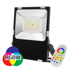 50W Floodlight with 2.4GHz Wireless Remote IP66 RGBW