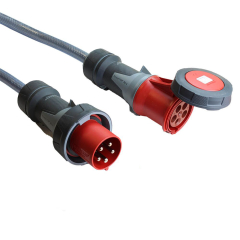 Extension Cable 63A 415V IP67 with 16mm SY Flexible Armoured