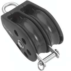 Pulley 12mm Double Marine Pulley + Becket Size 4