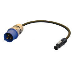 16A Plug to Neutrik PowerCON True1 5m 2.5mm H07RN-F