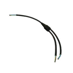 Soft Y Adaptor on 2.5mm HO7 Rubber Cable (bare ends)