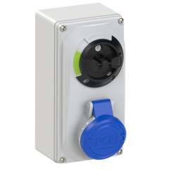 PCE switched interlocked sockets compact series 16/32A