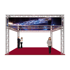 Exhibition Stand Large - Up to 6x10m - Square Truss Frame