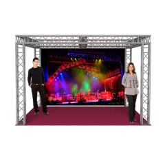 Exhibition Stand Medium - up to 4x8m sizes - Square Truss Frame