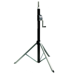 2.8m 80kg Wind Up Lighting Stand with Adaptor