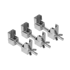 DuraStage 750, 3x Steel Stage Clamps - Portable Aluminium Stage