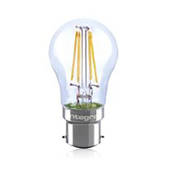 Dimmable LED 4w Golf Ball Lamp in Warm White BC 