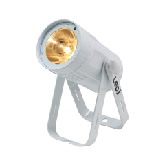 LED Pinspot 15w (White Housing) Warm White - DMX