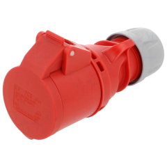 Connector /  Socket 415v 16A IP44  by PCE 4 Pole