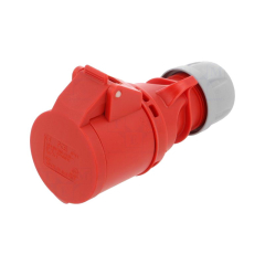 Connector /  Socket 415v 16A IP44  by PCE 4 Pole