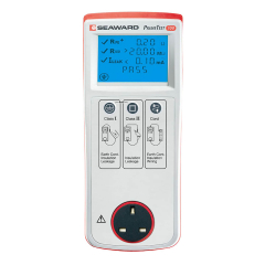 Primetest 100, Battery Powered PAT Tester, Easy Operating LCD Display
