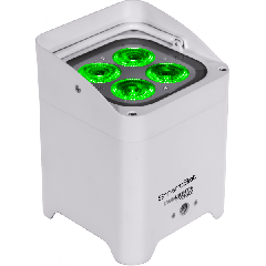 White SmartBat LED 32w Uplighter, RGBW, Battery Powered