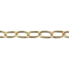 Solid Brass Chain 3/4 inch