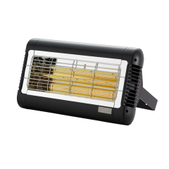 Outdoor Heater Sorrento  Single 1.5 kw Infrared in Black