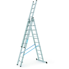 Zarges 3 Way Ladder 14 Rung Skymaster Trade 41544