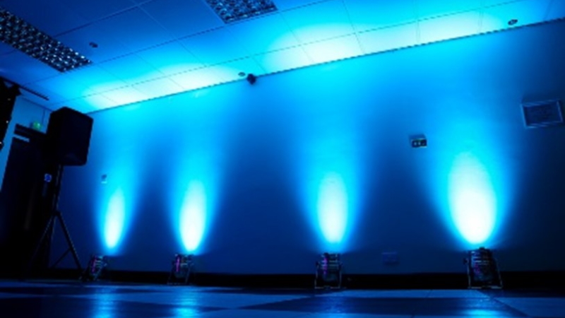 Indoor Illumination Blue