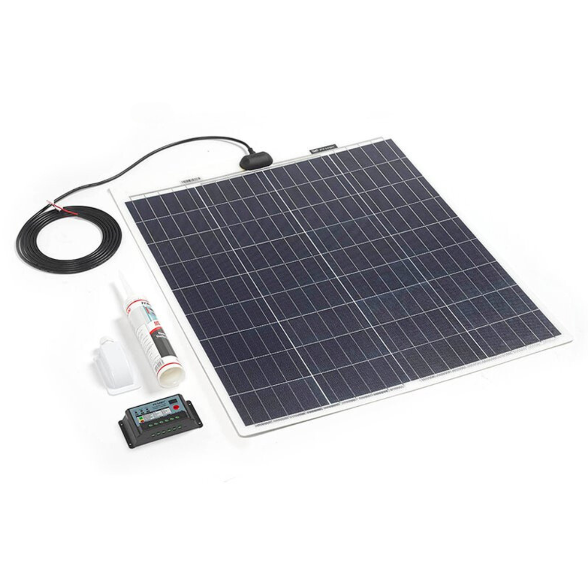 The Premium rigid solar panel comes with everything you need to connect to your engine's starter motor making it the best insurance policy you'll buy this year.