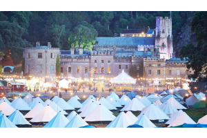 Tents and Marquee at a Festival